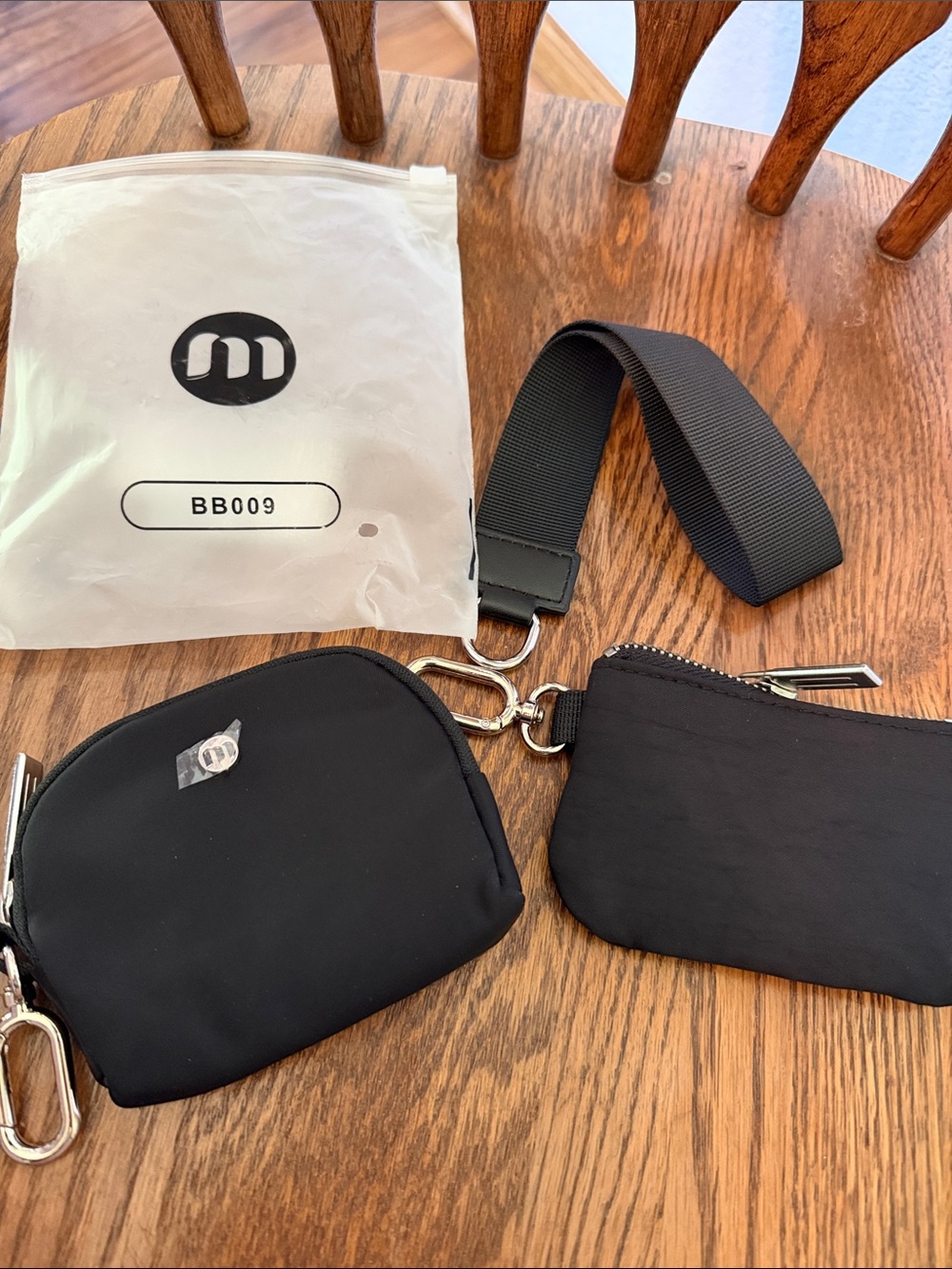 Keychain card holder